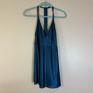 NEW NBD x Naven Deep Blue twins Dress XS